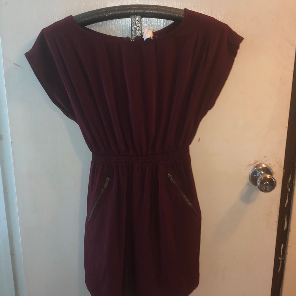 Maroon dress